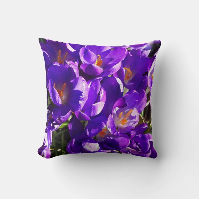 ALMOFADA CROCOS DE PRIMAVERA (Frente)