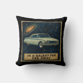 Almofada Cruzeiro Retro no Espaço Profundo 