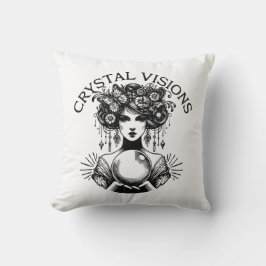 Almofada Crystal Visions Mystical Woman Vintage T-Shirt | B