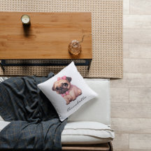 Cubo com Arco rosa personalizado