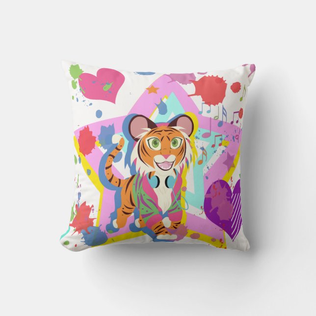 Almofada Cubo Tigre (Frente)