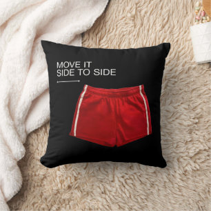 Almofada Cueca Esportiva Vermelha Mexe de um Lado para o Ou