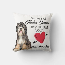 Almofada Cuidado com os terríveis tibetanos... a melhor alm