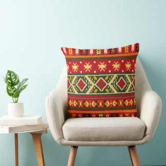 Almofada Cultural Christmas Geometric Festive 