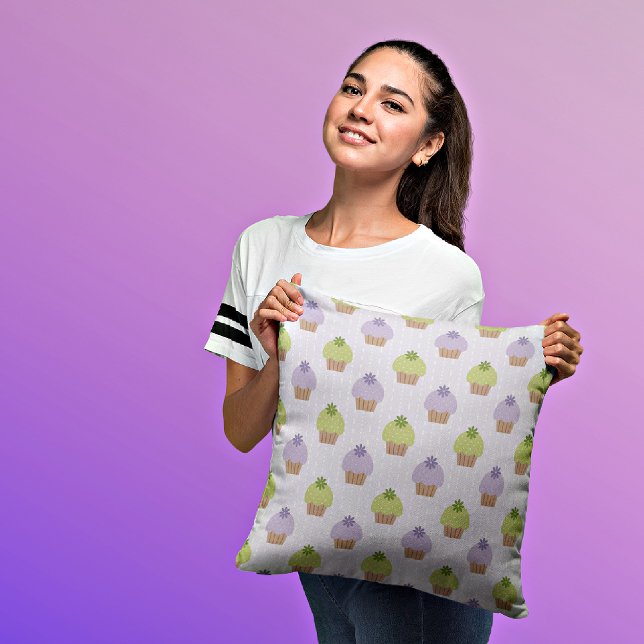 Almofada Cupcakes Travesseiros decorativos decorativos (Criador carregado)