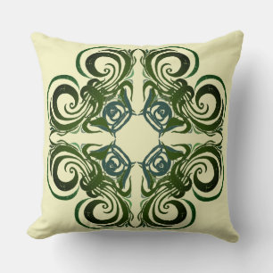 Almofada Curvy Green Retro