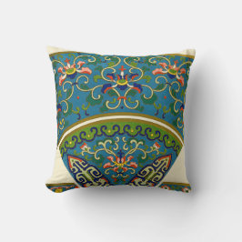 Almofada Cushiões de Design Geométricos Chineses Tradionais