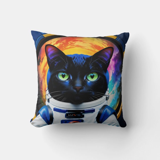 Almofada Cushion Astronauta de Gato (Frente)