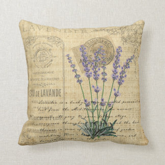 Almofada Cushion chique francês vintage Lavanda.