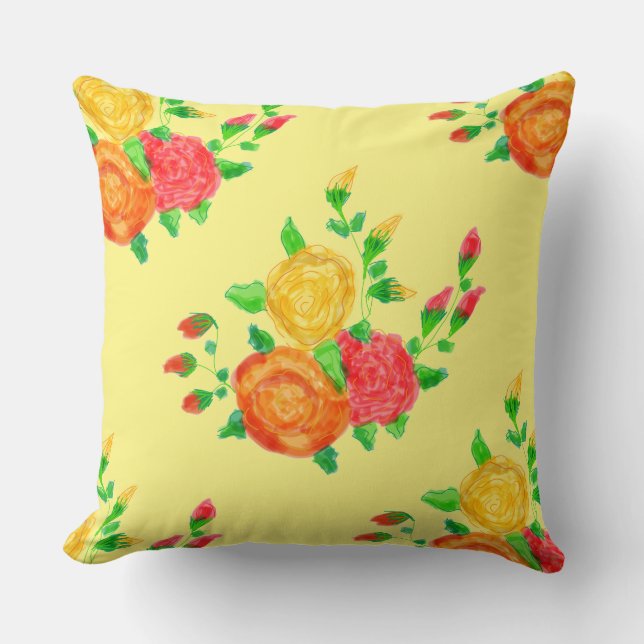 Almofada Cushion de Ações do Designer (Frente)