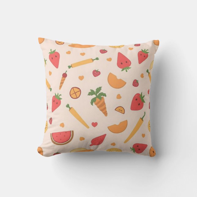 Almofada Cushion de conforto de frutado sonho (Frente)