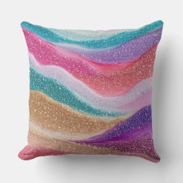 Almofada Cushion de Sequência de Mineração Multicoloração G
