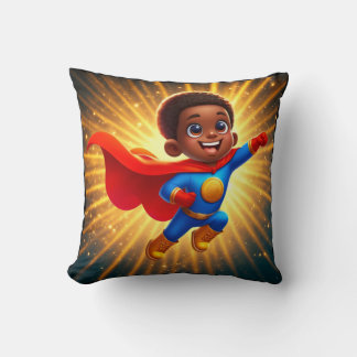 Almofada Cushion do Super Herói Afro