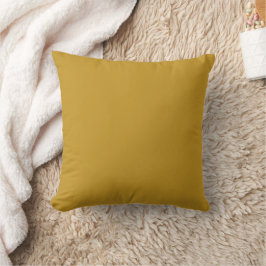 Almofada Cushion Dourado antigo e plano sólido/