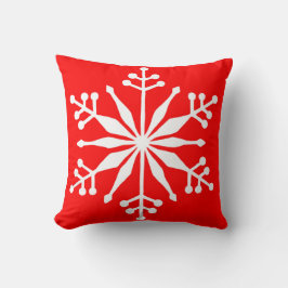 Almofada Cushion floco de neve de inverno para a Casa Festi