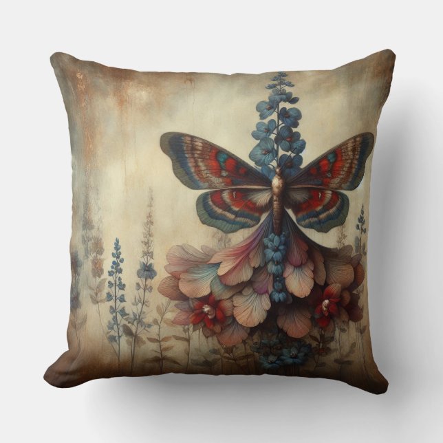Almofada Cushion Floral Butterfly (Frente)