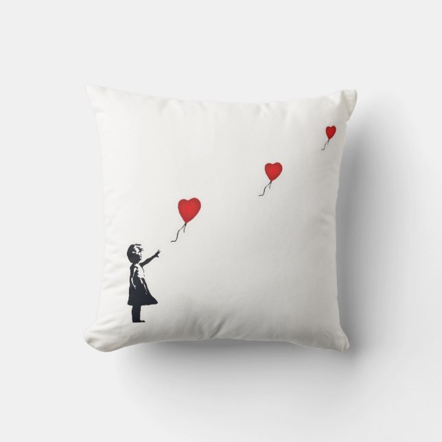 Almofada Cushion | Hope balloon girl (Frente)