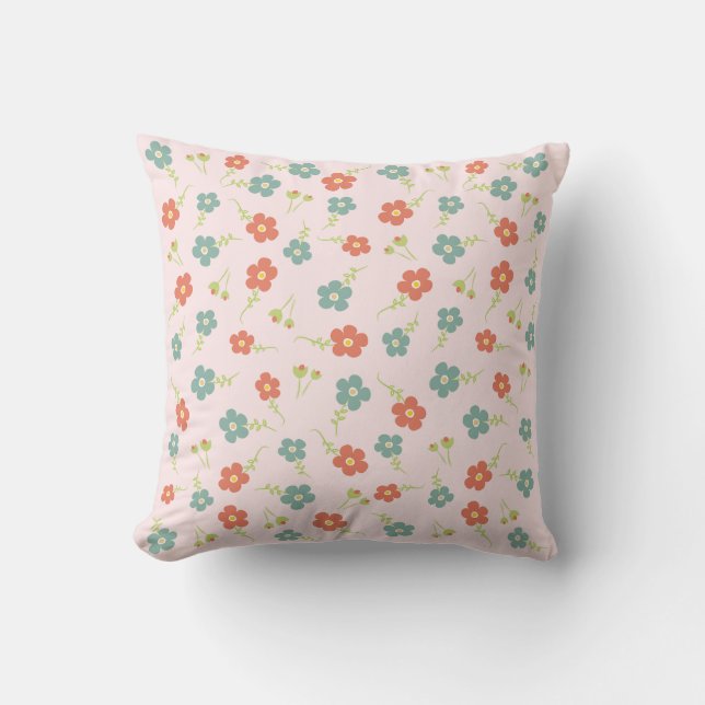 Almofada Cushion Meadow Rosa (Frente)