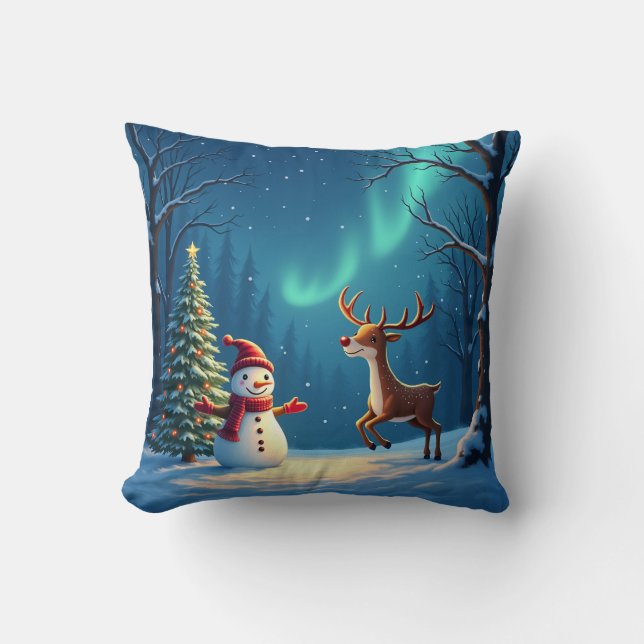 Almofada Cushion para amigos de Natal (Frente)