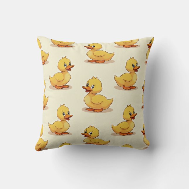 Almofada Cushion Pato Amarelo (Verso)