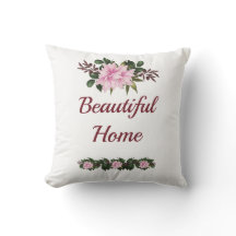 Cushion Personalizado da Magnolia Rosa