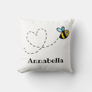 Almofada Cushion Personalizado de Padrão de Bumblebee Ocup