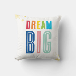 Almofada CUSHION personalizado sonha com a tipografia moder