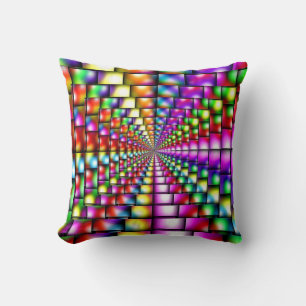Almofada Cushion Psicedélico Vibrante