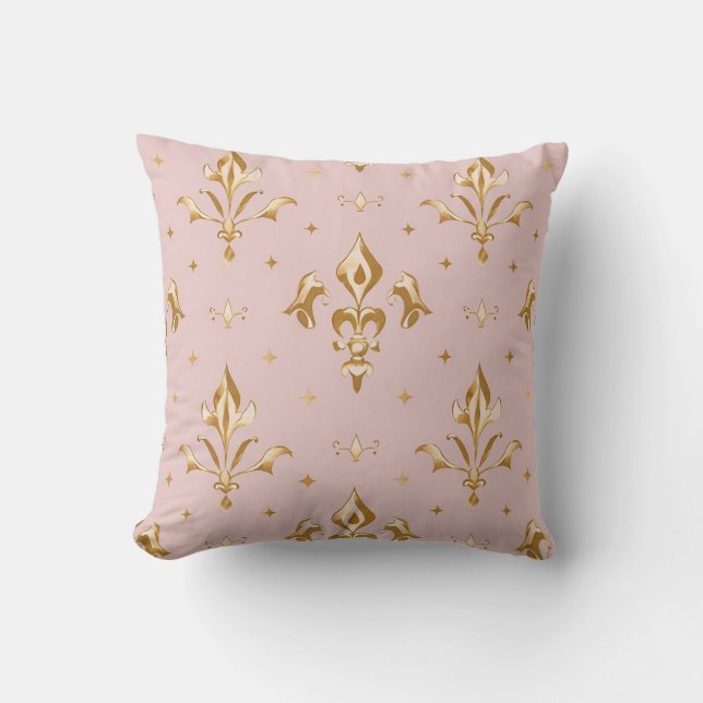 Almofada Cushion Real Rosa (Frente)
