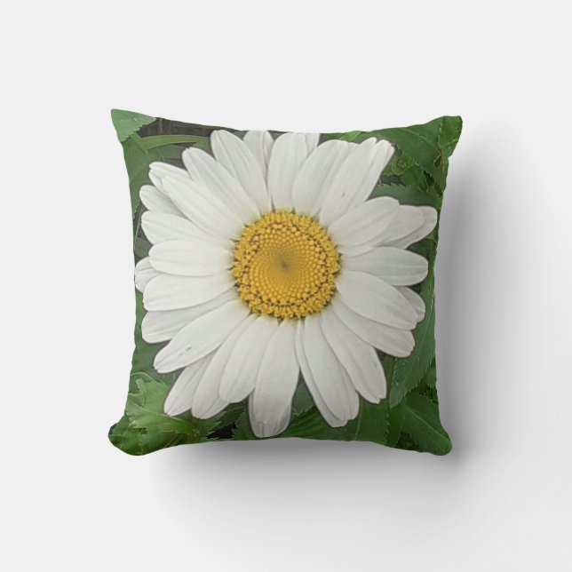 Almofada Cushion White Daisy Scatter (Frente)