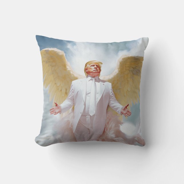 Almofada Cushion - "Wings on Trump" (Frente)