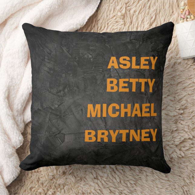 Almofada  Custom children's name rustic stylish (Cobertor)