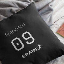 Custom Spain National Soccer Professional Mono