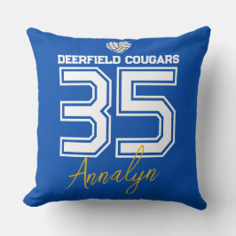 Almofada Custom Volleyball Senior Night Graduation