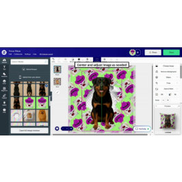 Almofada Customizable Christmas Pet Pop-out