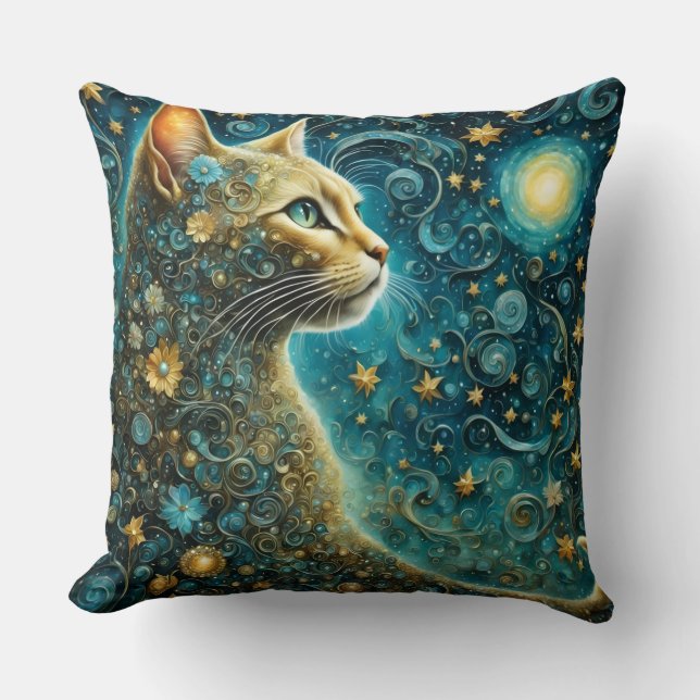 Almofada cute and fantatick Throw Pillow (Frente)
