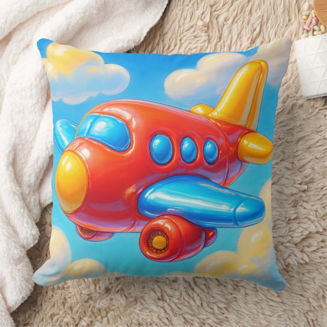 Almofada Cute Cartoon Airplane (Cobertor)