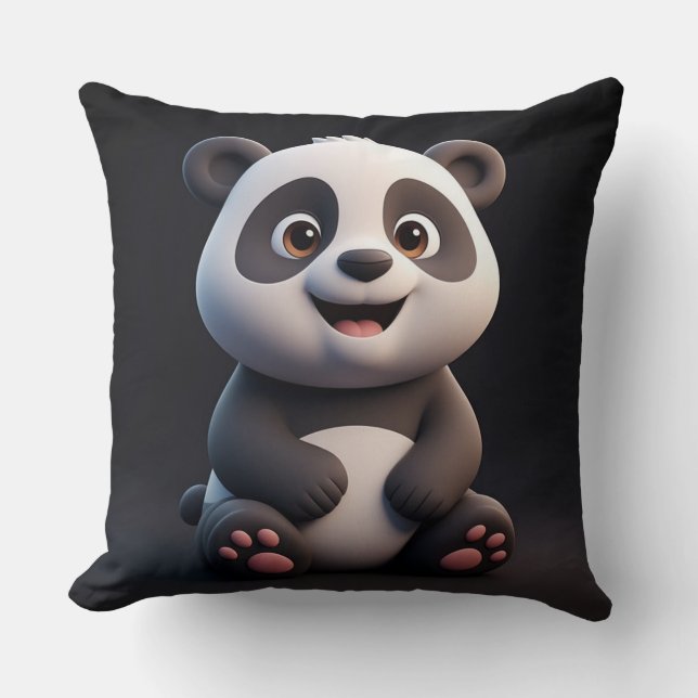 Almofada Cute Cartoon Baby Panda (Frente)