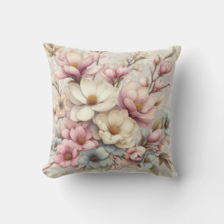 Almofada Cute chic girly floral and lace