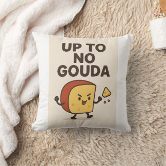 Almofada Cute Gouda Cartoon Pillow – Funny
