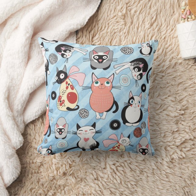 Almofada Cute Kittens Pillow (Cobertor)