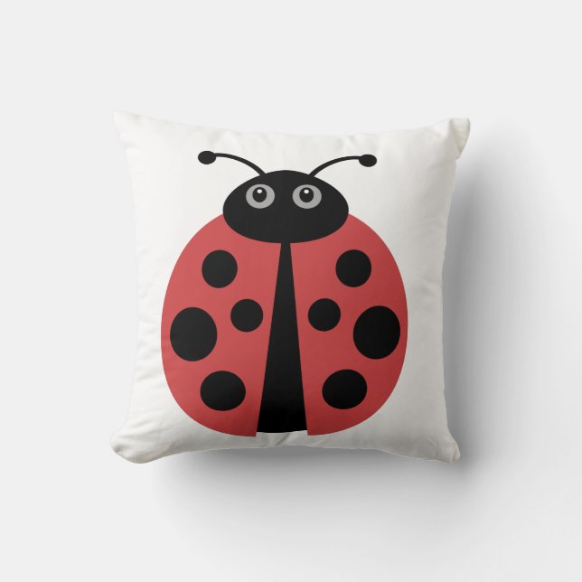 Almofada Cute Ladybug (Frente)