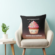 Cute L'il Cupcake borrifa Bebê Stats Natal
