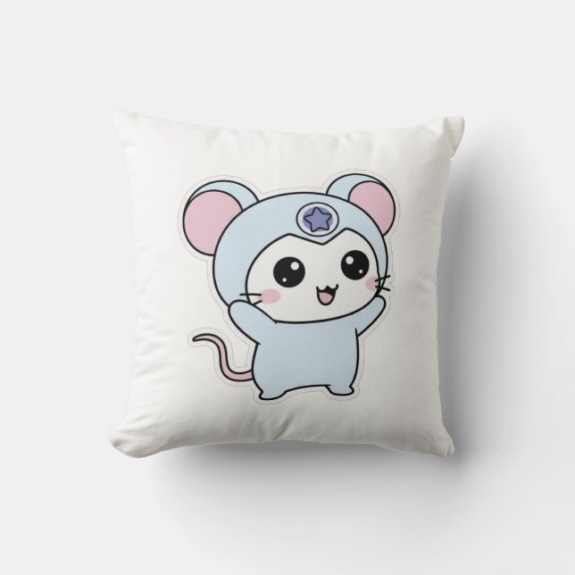 Almofada Cute lovely little adorable mouse (Frente)