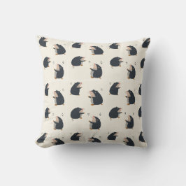 Almofada Cute Mole Throw Pillow – Design for Kid