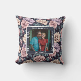 Almofada Cute Mr And Mrs Vow Renewal Throw Pillow