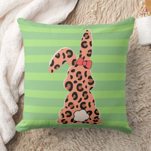 Almofada Cute Rabbit Leopard (Cobertor)