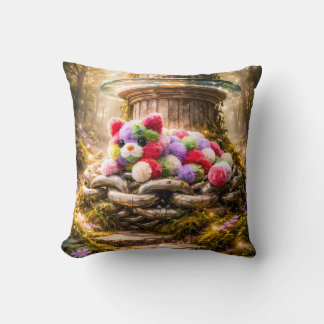 Almofada Cute Rainbow Teddy Bear Kids Pillow