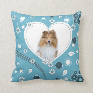 Almofada Cute Sheltie Shetland Sheepdog Travesseiro