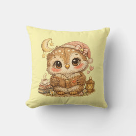 Almofada Cute Whimsical Watercolor Animal 